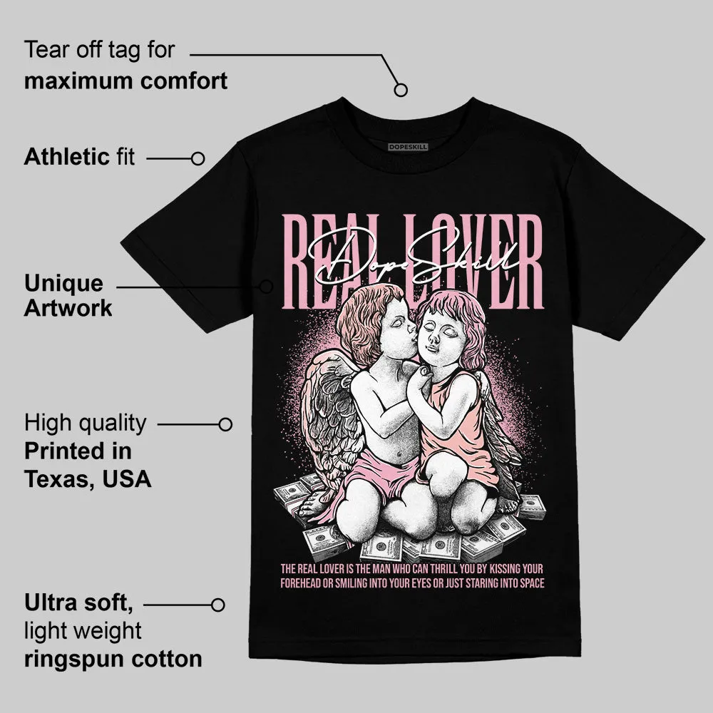 Stars Court White/Pink DopeSkill T-Shirt Real Lover Graphic sold by DopeSkill product image thumbnail 3