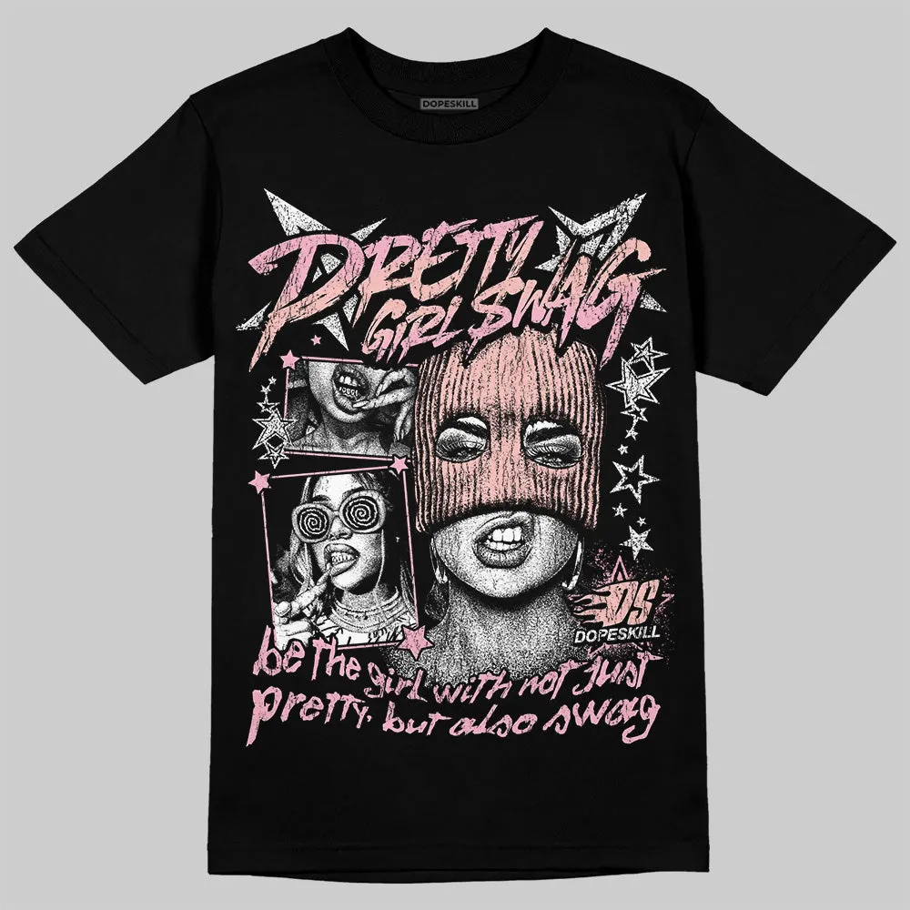 Stars Court White/Pink DopeSkill T-Shirt Pretty Girl Swag Graphic sold by DopeSkill