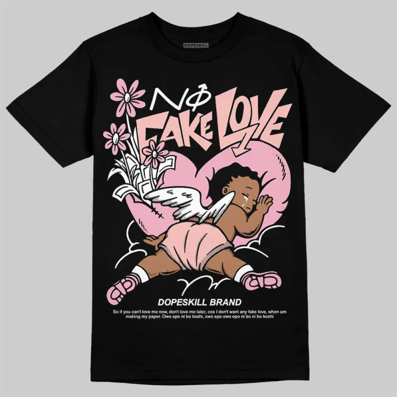 Stars Court White/Pink DopeSkill T-Shirt No Fake Love Graphic sold by DopeSkill