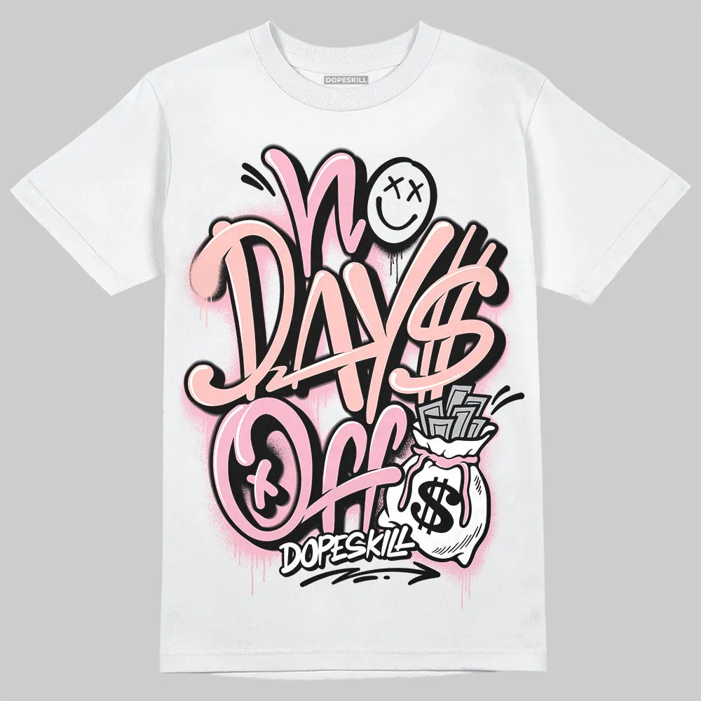 Stars Court White/Pink DopeSkill T-Shirt No Days Off Graphic sold by DopeSkill product image thumbnail 2
