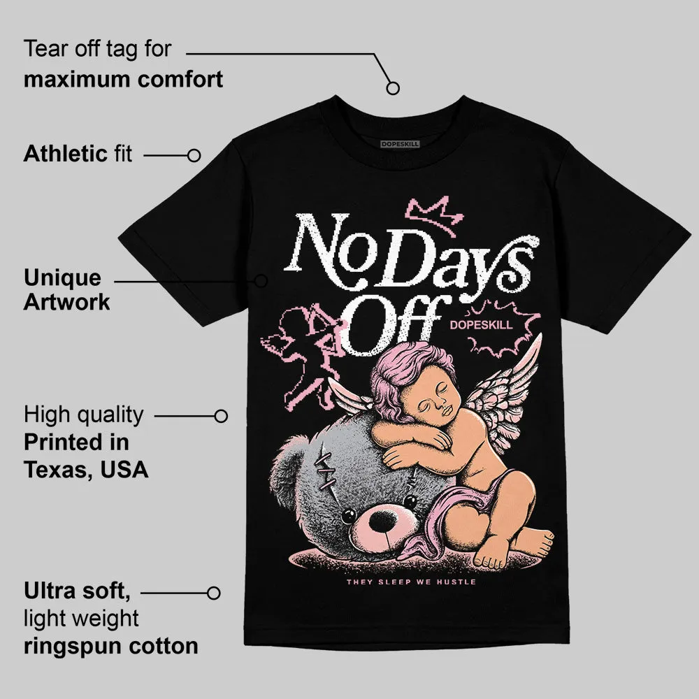 Stars Court White/Pink DopeSkill T-Shirt New No Days Off Graphic sold by DopeSkill product image thumbnail 3