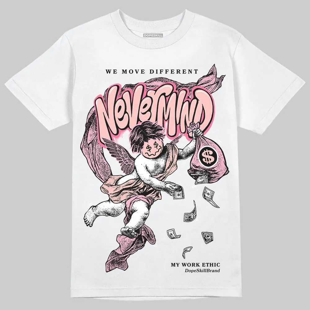 Stars Court White/Pink DopeSkill T-Shirt Nevermind Graphic sold by DopeSkill product image thumbnail 2