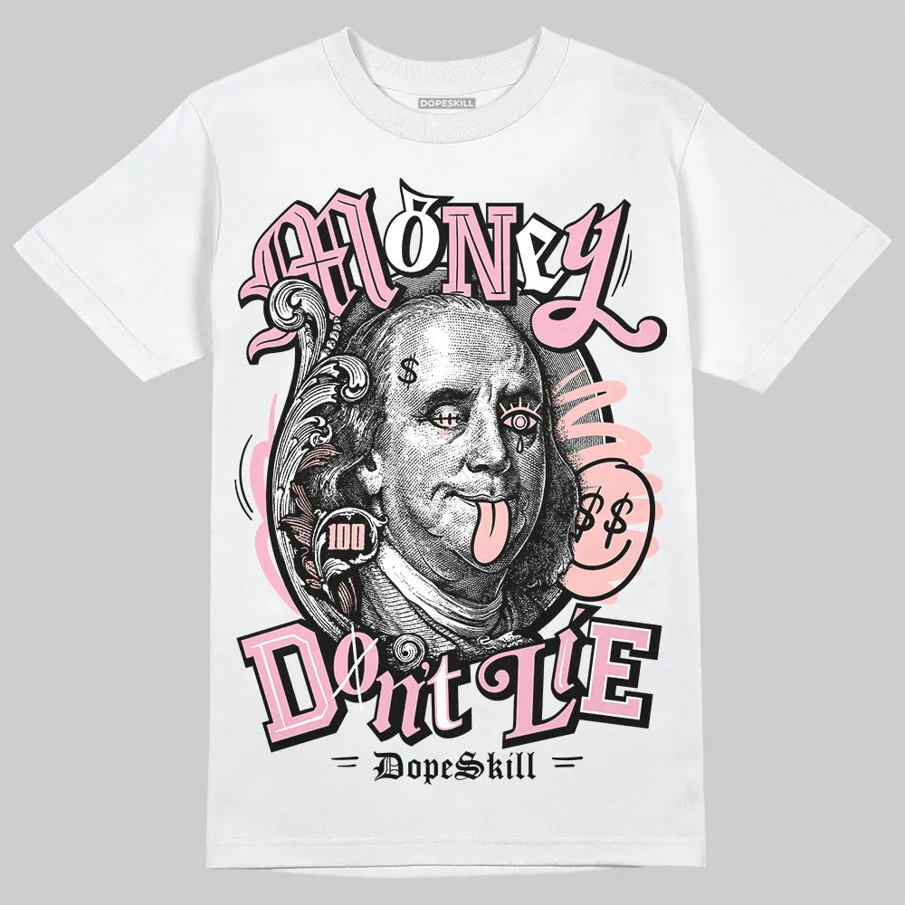 Stars Court White/Pink DopeSkill T-Shirt Money Don't Lie Graphic sold by DopeSkill product image thumbnail 2