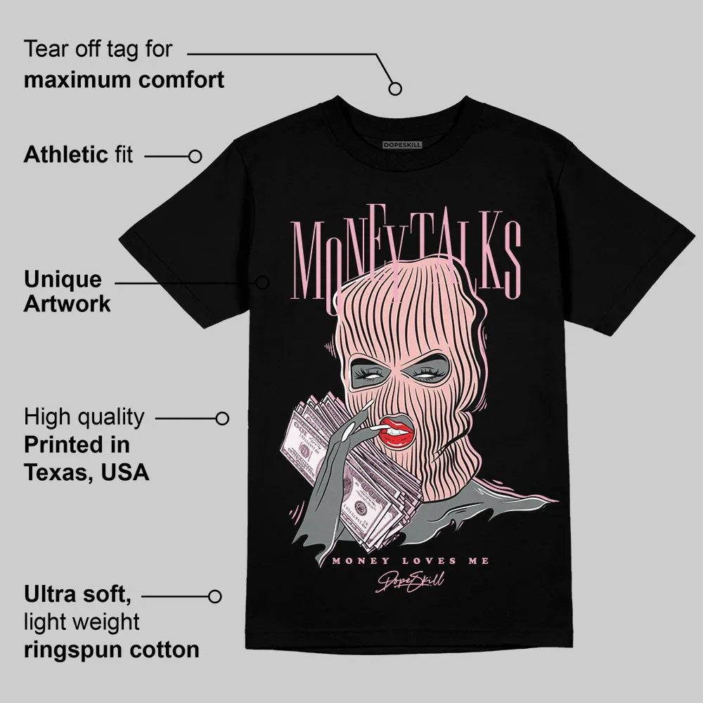 Stars Court White/Pink DopeSkill T-Shirt Money Talks Graphic sold by DopeSkill product image thumbnail 3