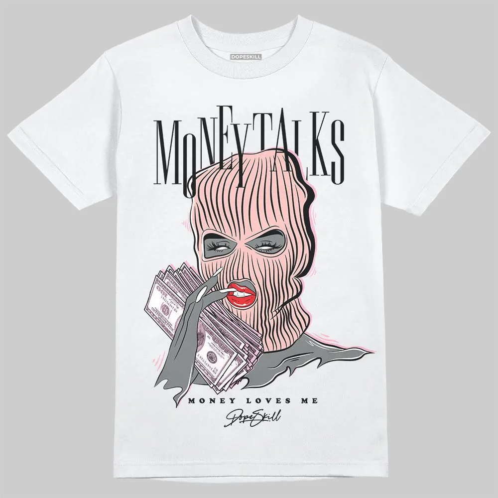 Stars Court White/Pink DopeSkill T-Shirt Money Talks Graphic sold by DopeSkill product image thumbnail 2
