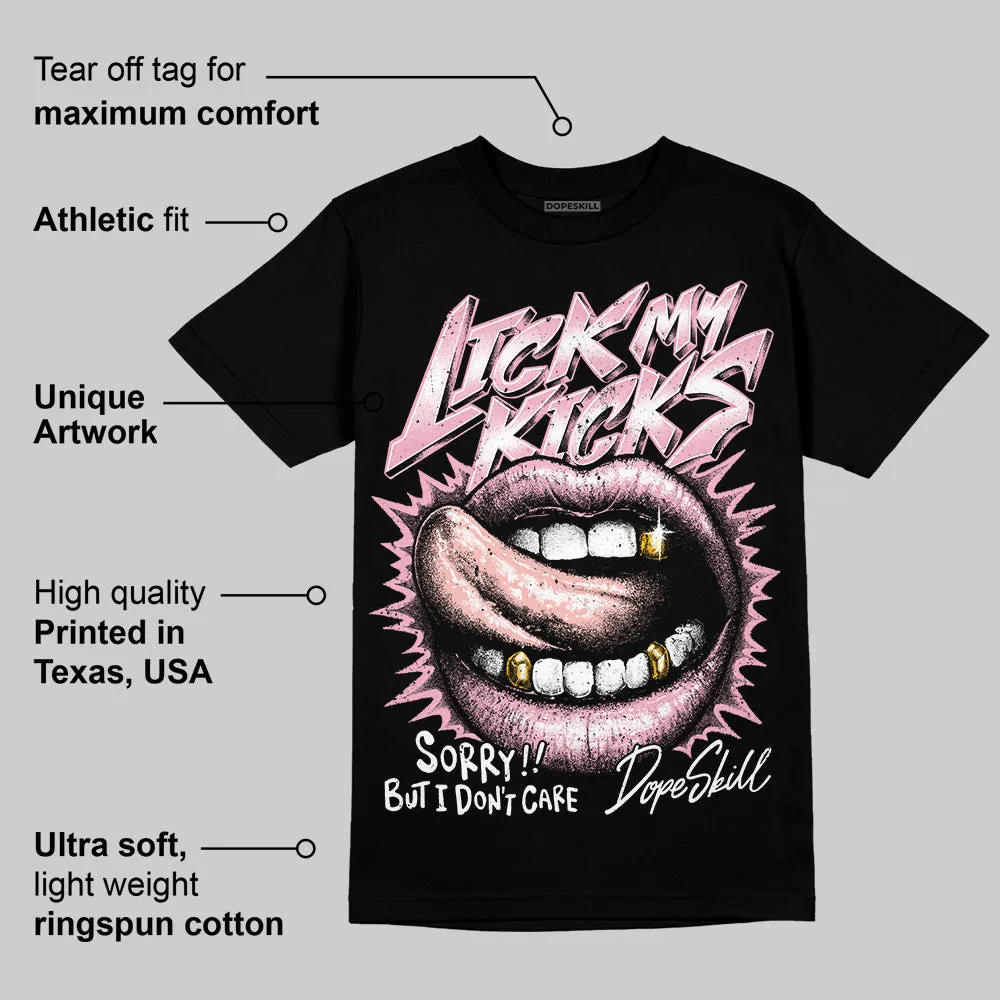 Stars Court White/Pink DopeSkill T-Shirt Lick My Kicks Graphic sold by DopeSkill product image thumbnail 3