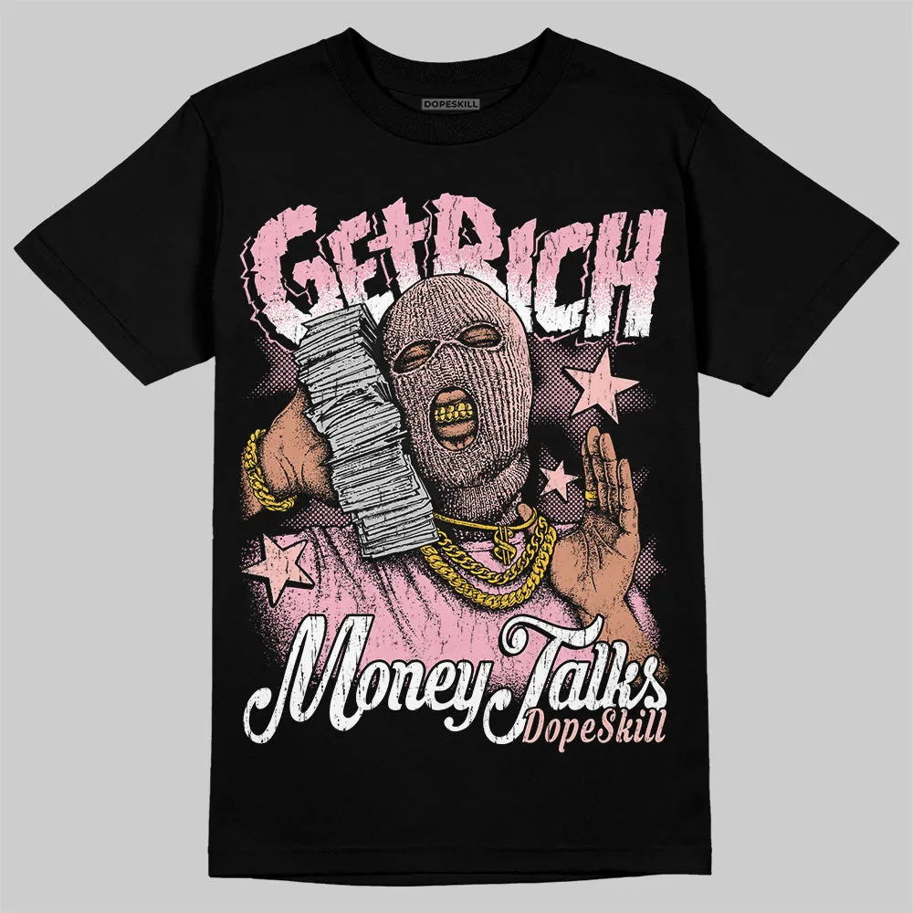 Stars Court White/Pink DopeSkill T-Shirt Get Rich Graphic sold by DopeSkill