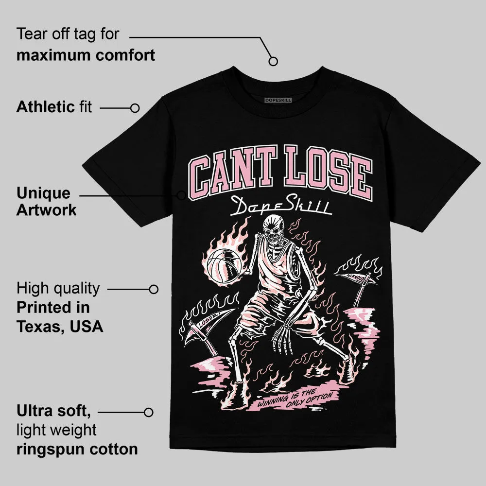 Stars Court White/Pink DopeSkill T-Shirt Cant Lose Graphic sold by DopeSkill product image thumbnail 3