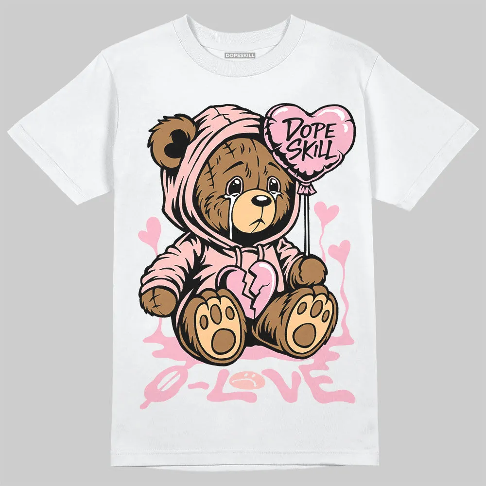 Stars Court White/Pink DopeSkill T-Shirt Broken Bear Graphic sold by DopeSkill product image thumbnail 2