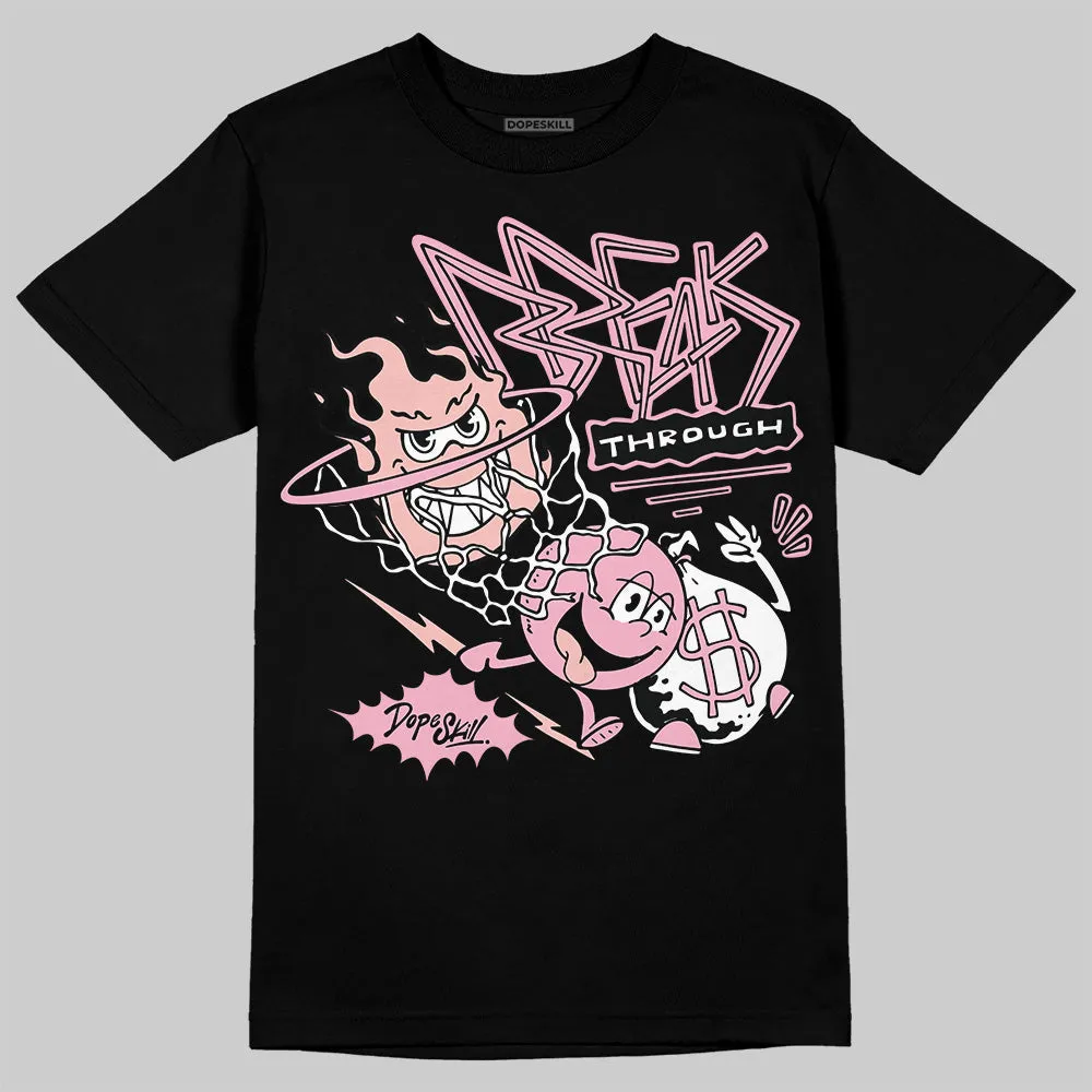 Stars Court White/Pink DopeSkill T-Shirt Break Through Graphic sold by DopeSkill