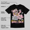 Stars Court White/Pink DopeSkill T-Shirt Born To Be Rich Graphic sold by DopeSkill