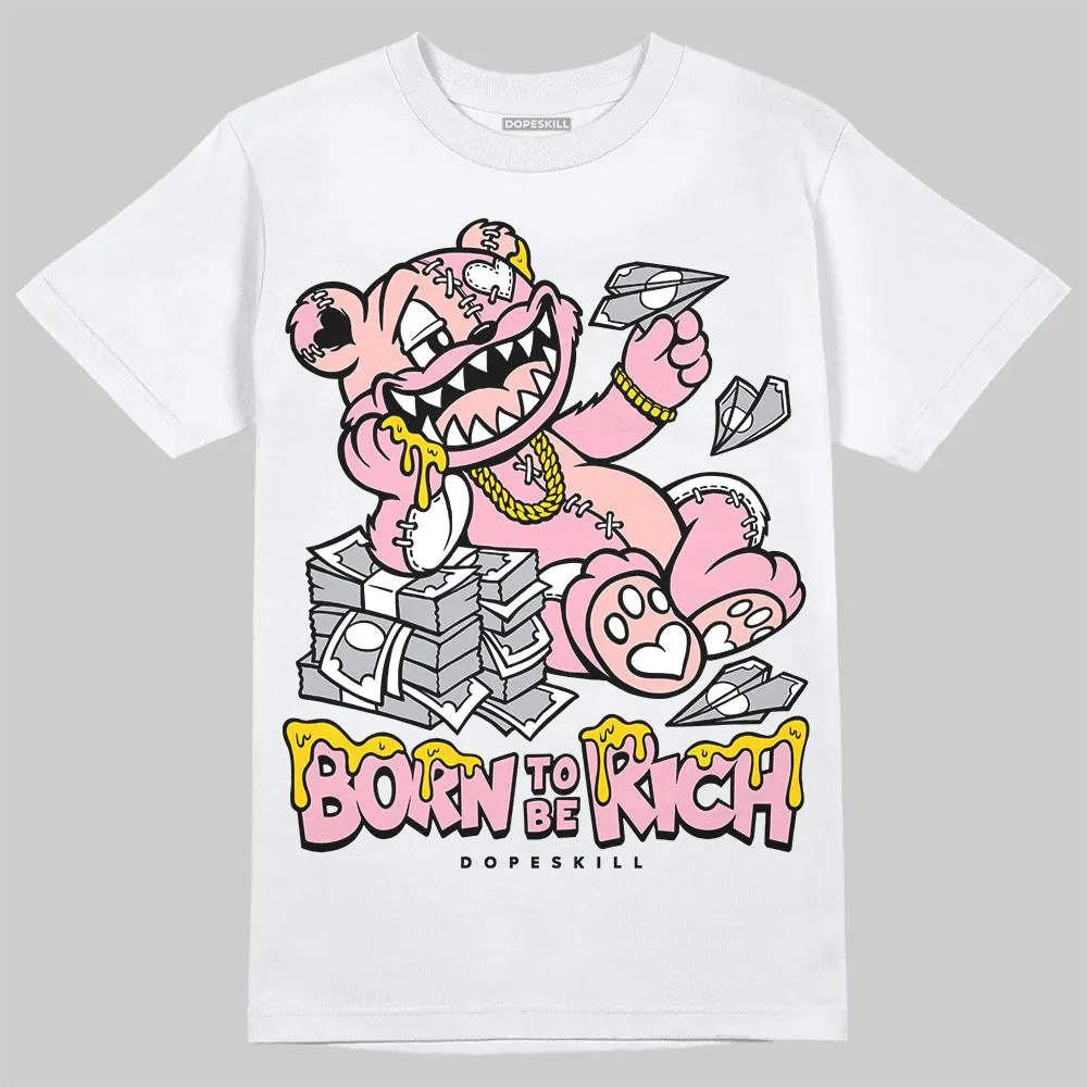 Stars Court White/Pink DopeSkill T-Shirt Born To Be Rich Graphic sold by DopeSkill product image thumbnail 2