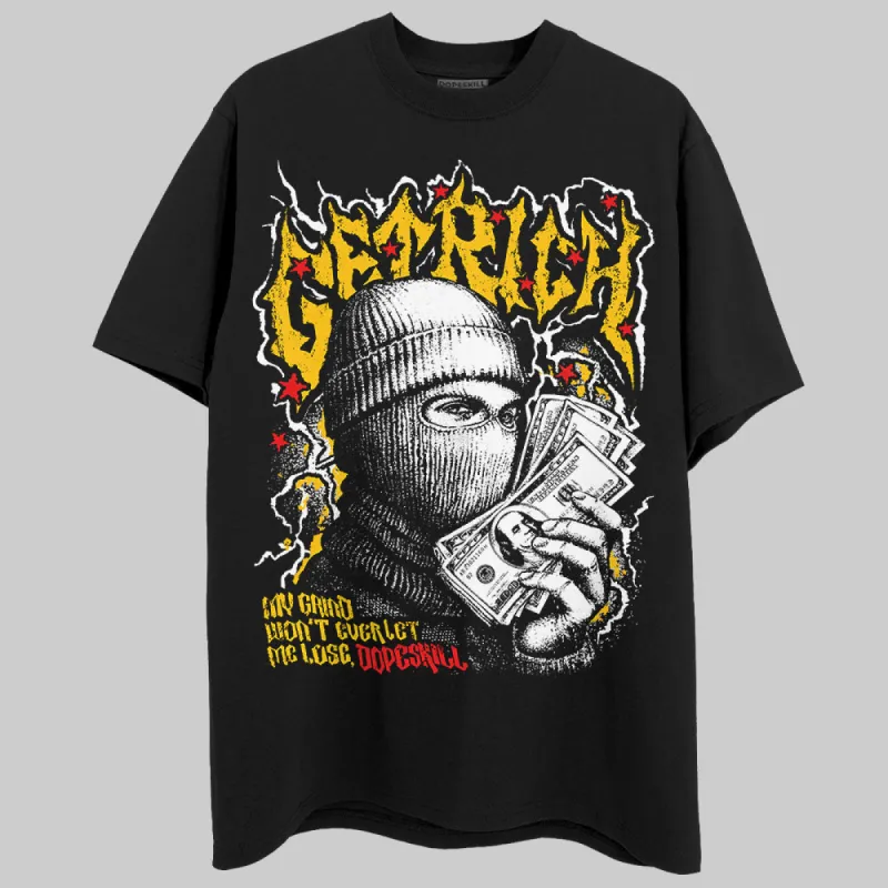 Yellow Collection DopeSkill T-Shirt New Get Rich Graphic made by DopeSkill