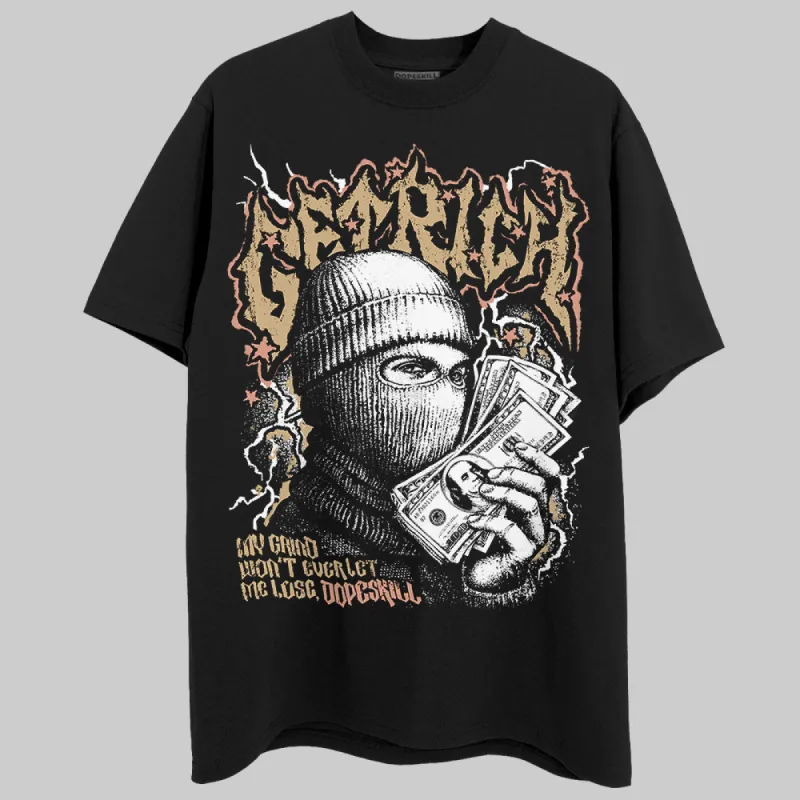 TAN Collection DopeSkill T-Shirt New Get Rich Graphic sold by DopeSkill