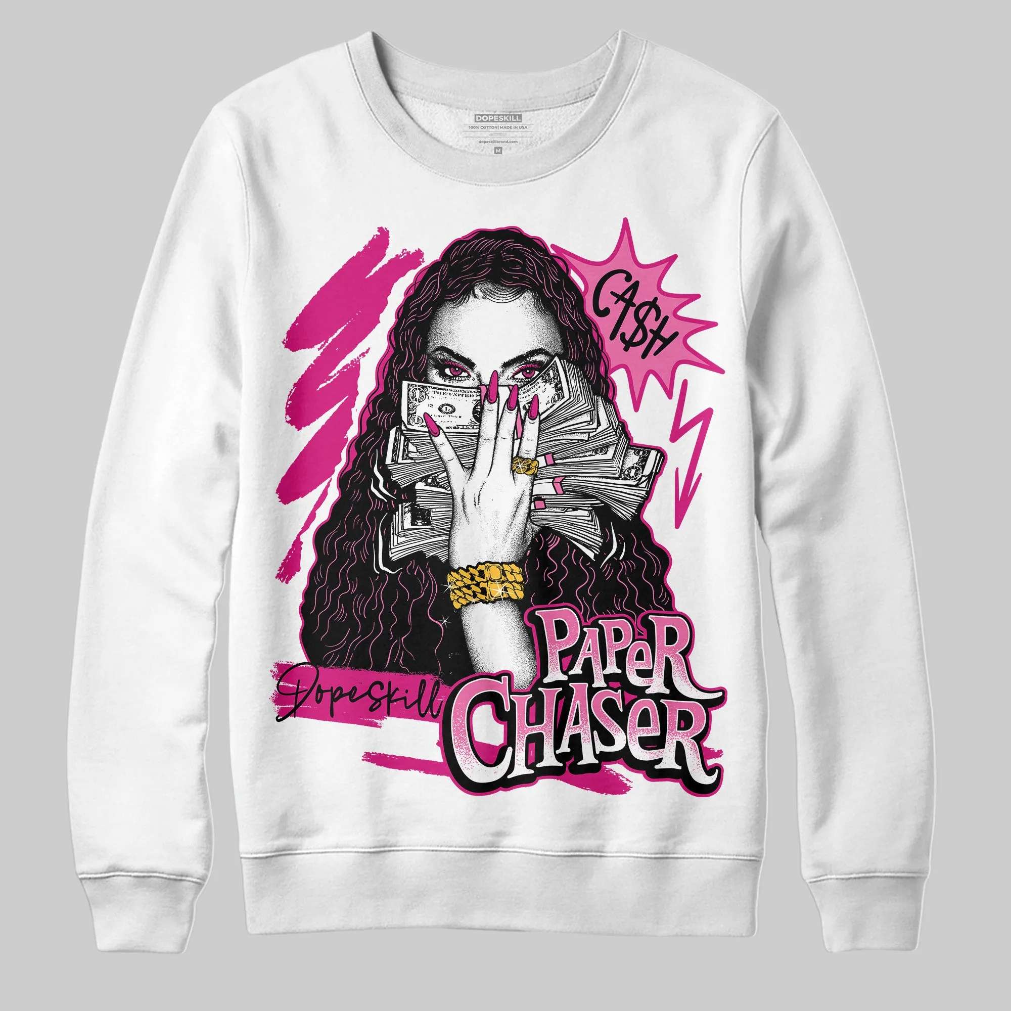 Rick RO Pink Leather Sneakers DopeSkill Sweatshirt NPC Graphic sold by DopeSkill product image thumbnail 2