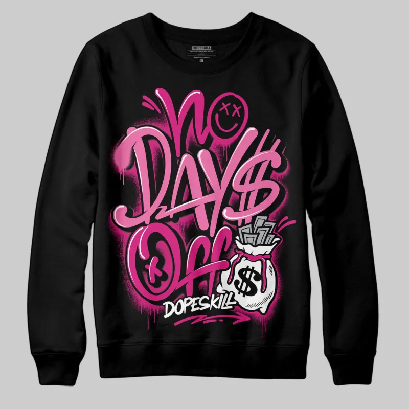 Rick RO Pink Leather Sneakers DopeSkill Sweatshirt No Days Off Graphic sold by DopeSkill