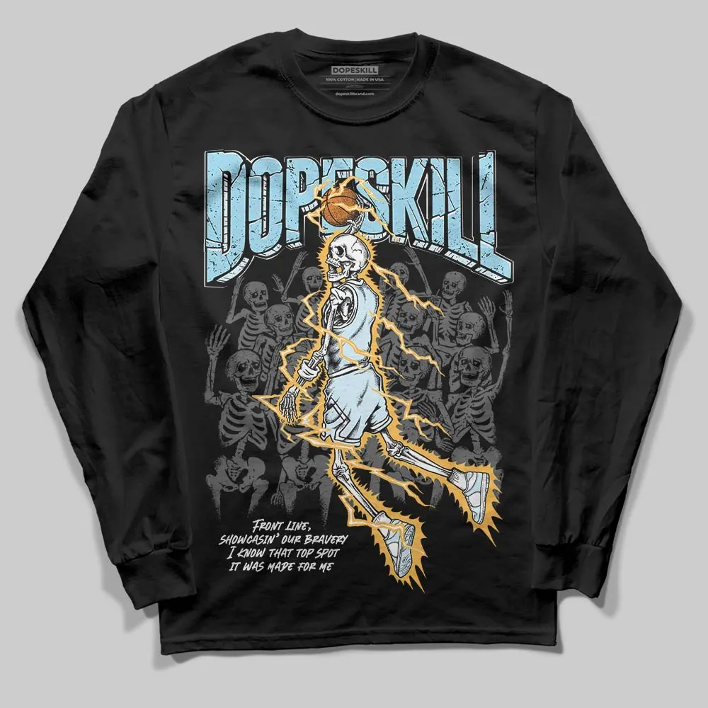 Knu Stack Vintage Satin Dream Blue DopeSkill Long Sleeve T-Shirt Thunder Dunk Graphic sold by DopeSkill product image thumbnail 2