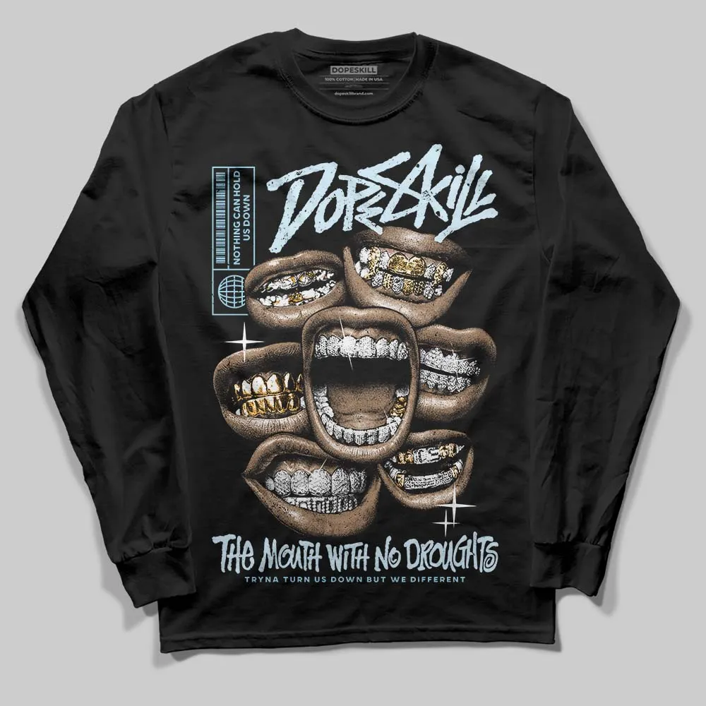 Knu Stack Vintage Satin Dream Blue DopeSkill Long Sleeve T-Shirt The Mouth With No Droughts Graphic sold by DopeSkill product image thumbnail 2