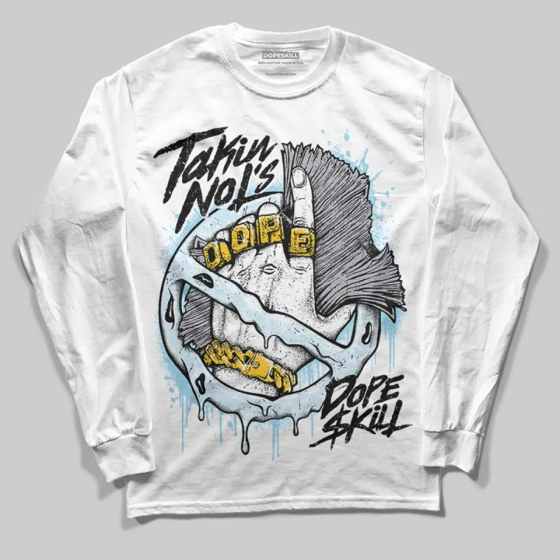 Knu Stack Vintage Satin Dream Blue DopeSkill Long Sleeve T-Shirt Takin No L's Graphic sold by DopeSkill