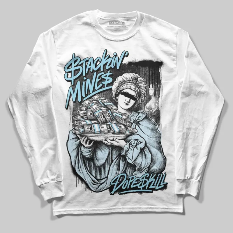 Knu Stack Vintage Satin Dream Blue DopeSkill Long Sleeve T-Shirt Stackin Mines Graphic sold by DopeSkill