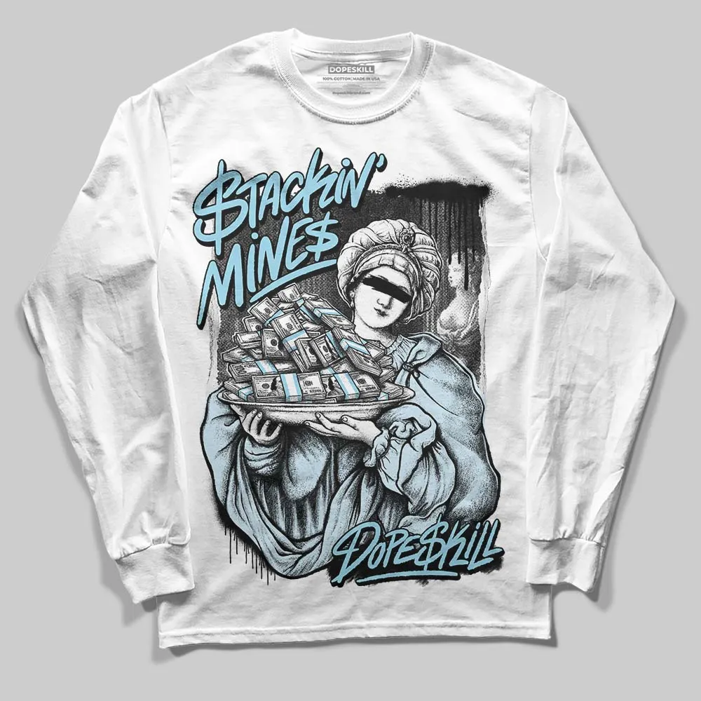 Knu Stack Vintage Satin Dream Blue DopeSkill Long Sleeve T-Shirt Stackin Mines Graphic sold by DopeSkill
