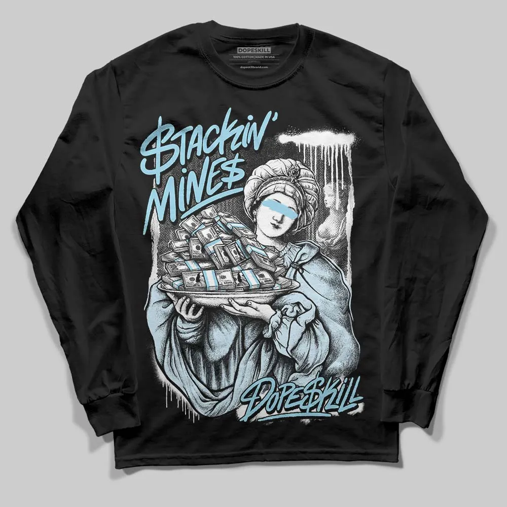 Knu Stack Vintage Satin Dream Blue DopeSkill Long Sleeve T-Shirt Stackin Mines Graphic sold by DopeSkill product image thumbnail 2
