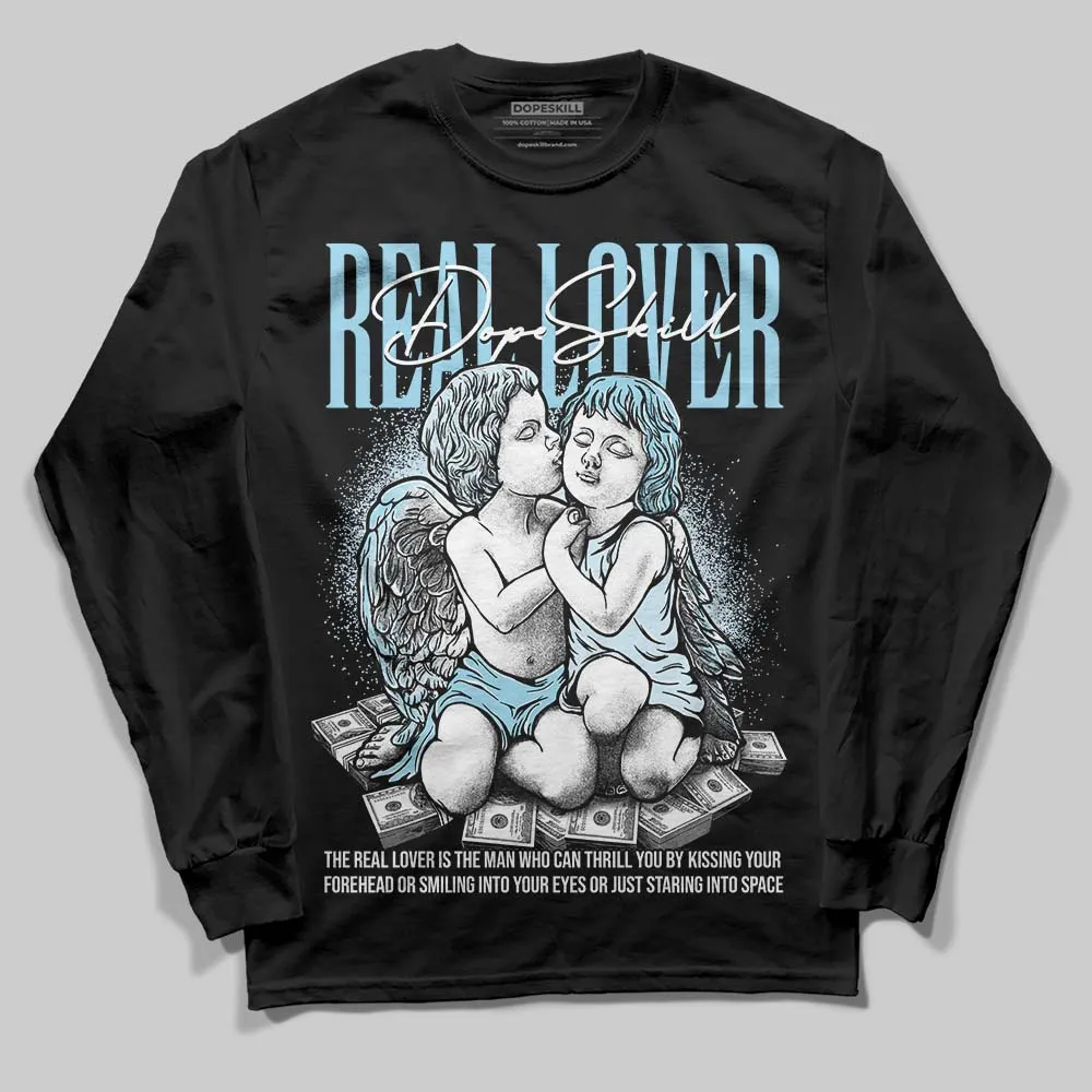 Knu Stack Vintage Satin Dream Blue DopeSkill Long Sleeve T-Shirt Real Lover Graphic sold by DopeSkill product image thumbnail 2