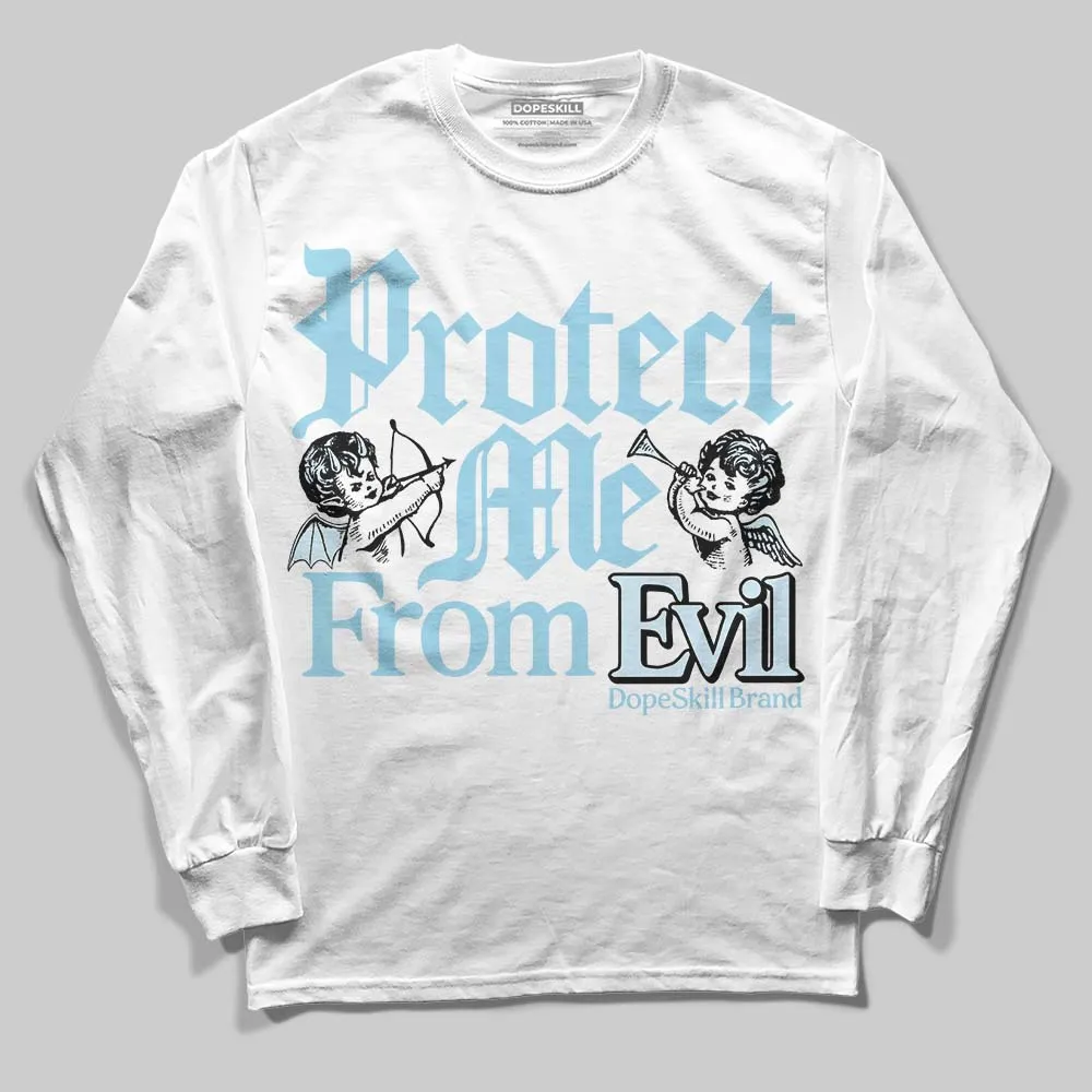 Knu Stack Vintage Satin Dream Blue DopeSkill Long Sleeve T-Shirt Protect Me From Evil Graphic sold by DopeSkill