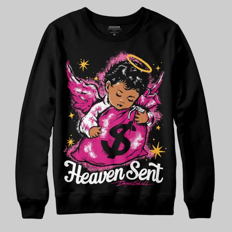 Rick RO Pink Leather Sneakers DopeSkill Sweatshirt Heaven Sent Graphic sold by DopeSkill