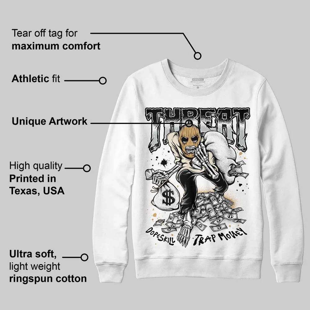 Reverse Metallic 5s DopeSkill Sweatshirt Threat Graphic sold by DopeSkill product image thumbnail 3