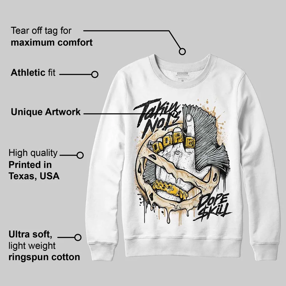 Reverse Metallic 5s DopeSkill Sweatshirt Takin No L's Graphic sold by DopeSkill product image thumbnail 3
