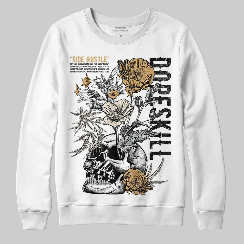 Reverse Metallic 5s DopeSkill Sweatshirt Side Hustle Graphic sold by DopeSkill