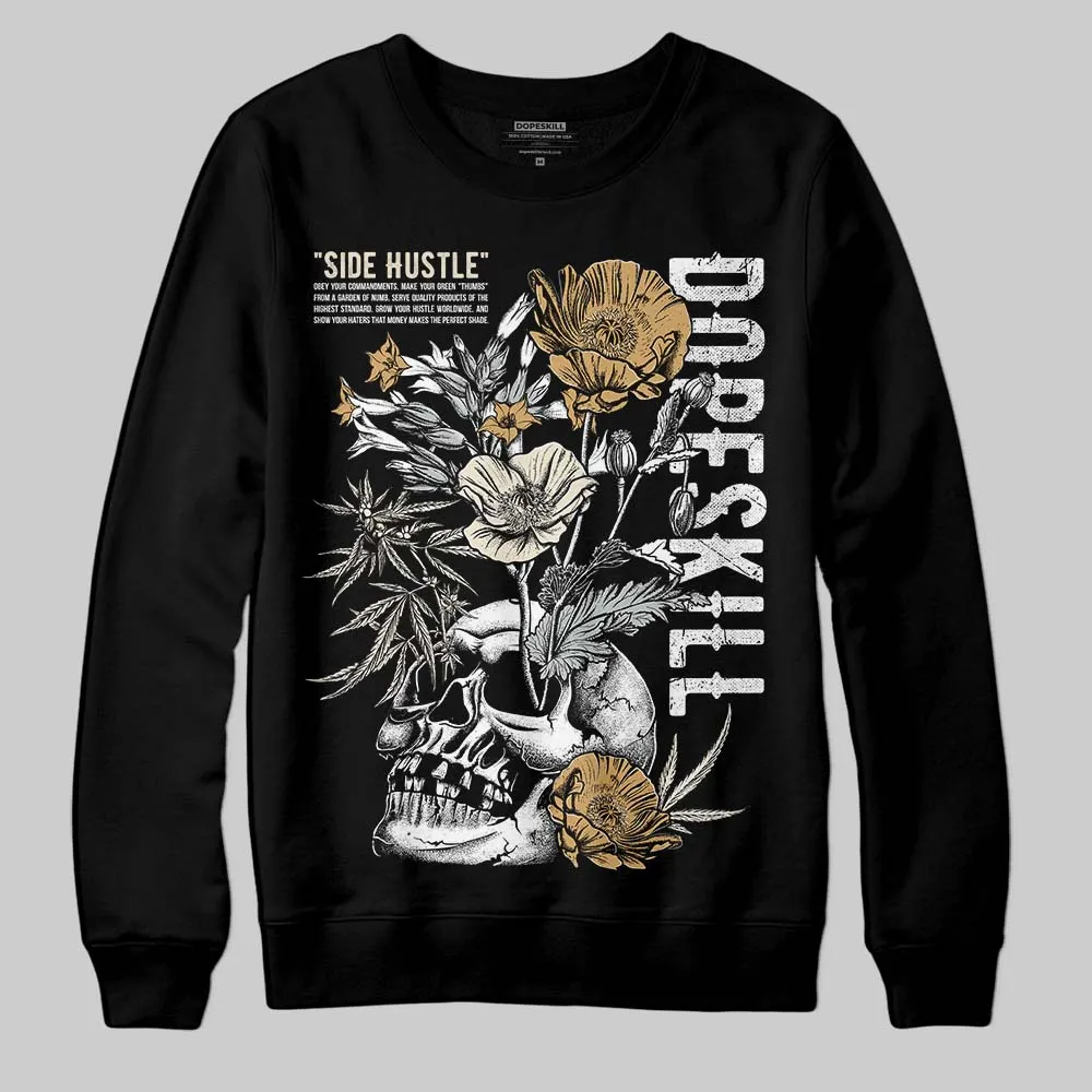 Reverse Metallic 5s DopeSkill Sweatshirt Side Hustle Graphic sold by DopeSkill product image thumbnail 2