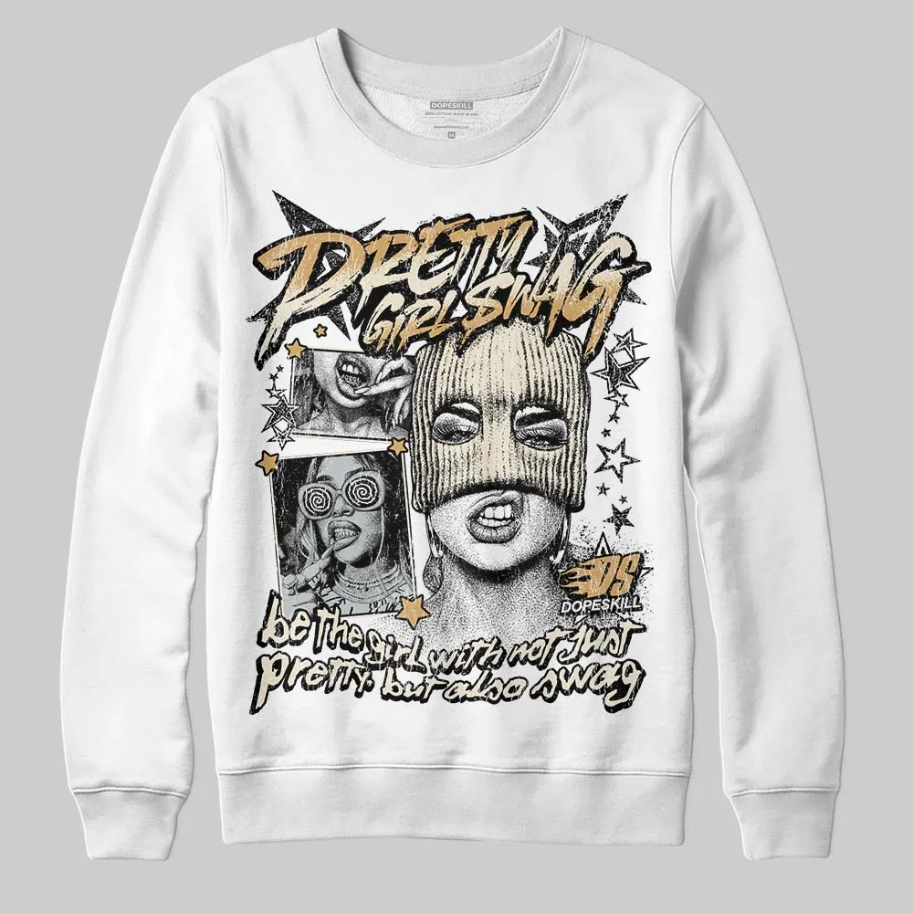 Reverse Metallic 5s DopeSkill Sweatshirt Pretty Girl Swag Graphic sold by DopeSkill