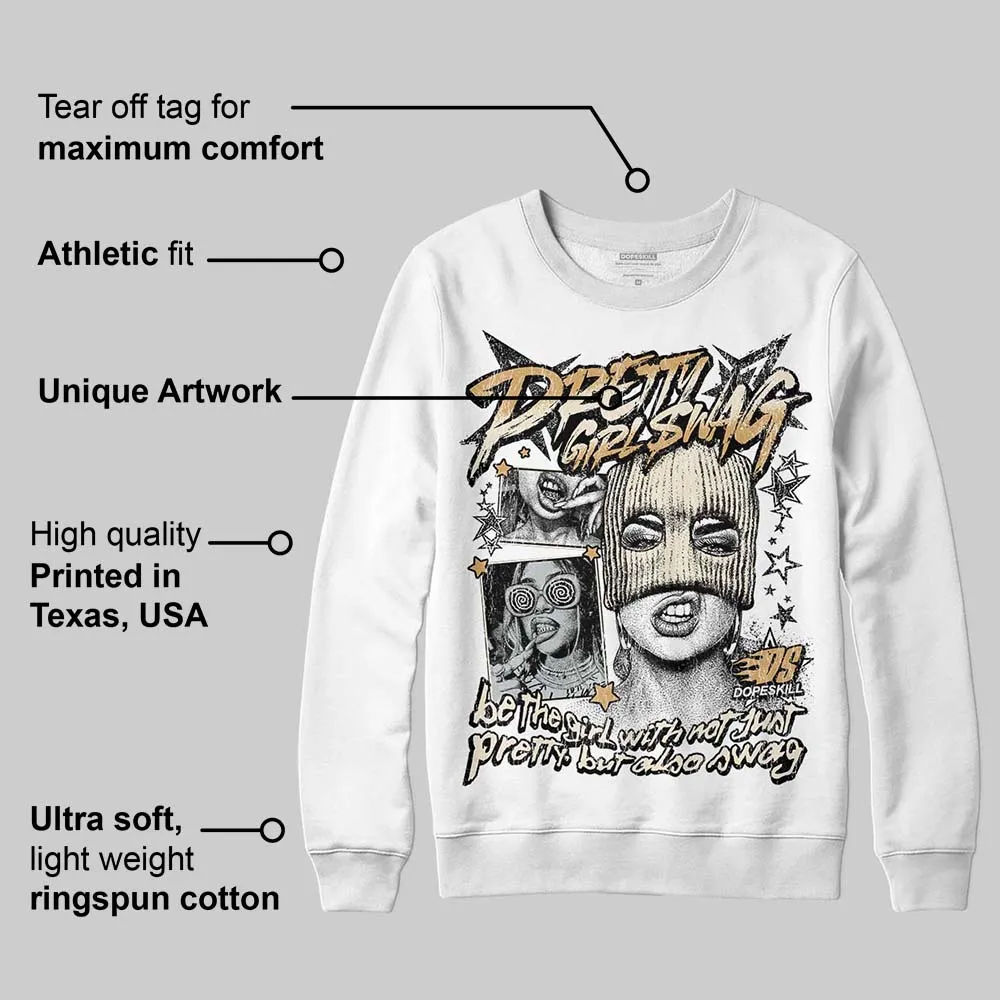 Reverse Metallic 5s DopeSkill Sweatshirt Pretty Girl Swag Graphic sold by DopeSkill product image thumbnail 3