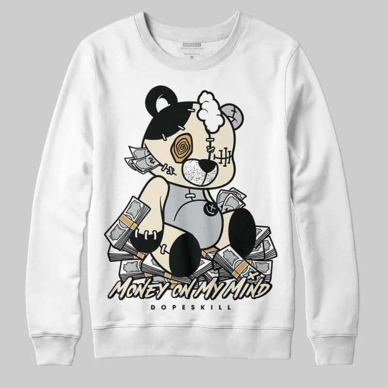 Reverse Metallic 5s DopeSkill Sweatshirt MOMM Bear Graphic sold by DopeSkill