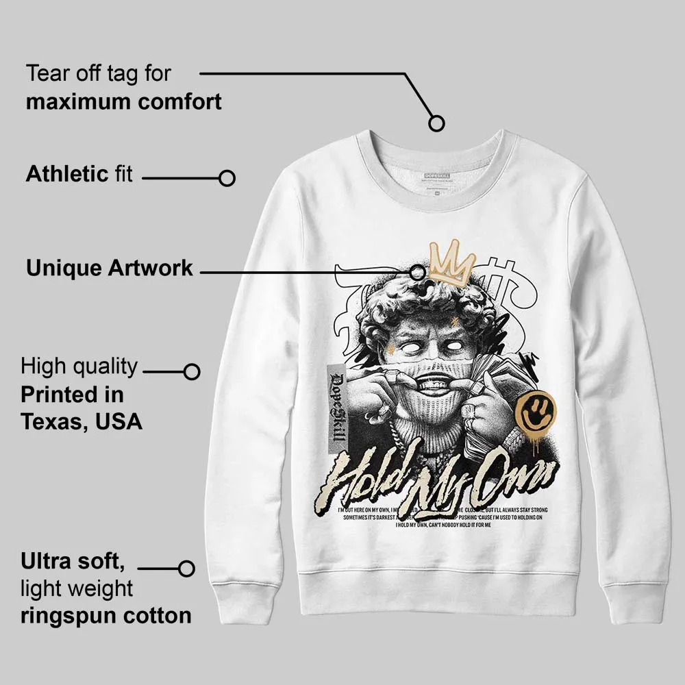 Reverse Metallic 5s DopeSkill Sweatshirt New Hold My Own Graphic sold by DopeSkill product image thumbnail 3