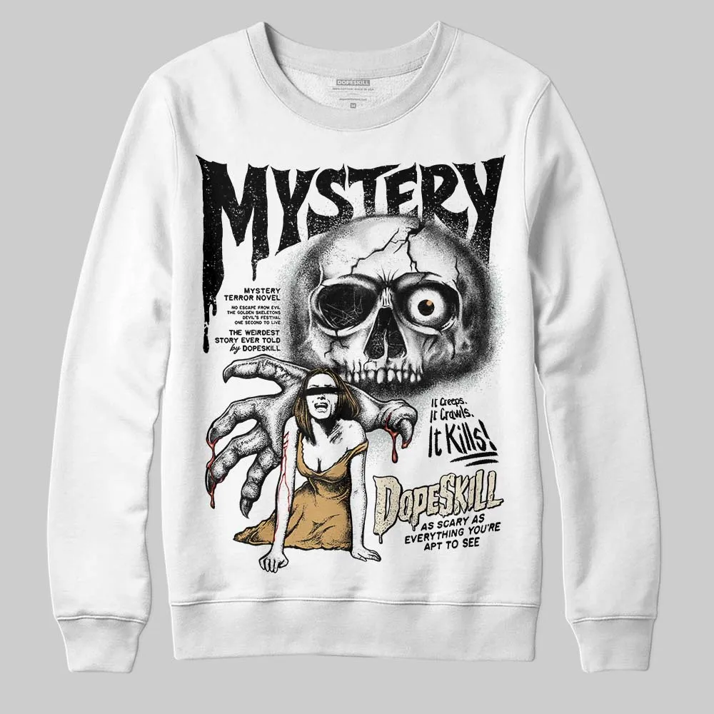 Reverse Metallic 5s DopeSkill Sweatshirt Mystery Ghostly Grasp Graphic sold by DopeSkill