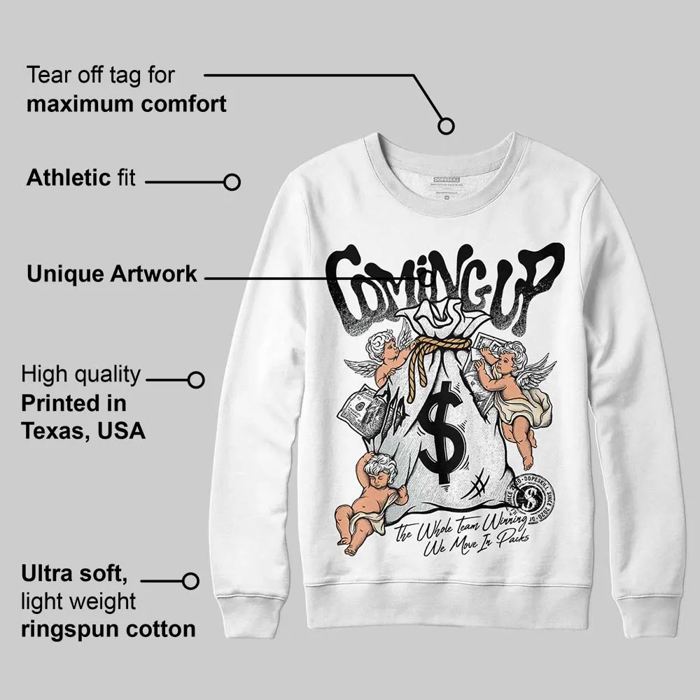 Reverse Metallic 5s DopeSkill Sweatshirt Money Bag Coming Up Graphic sold by DopeSkill product image thumbnail 3