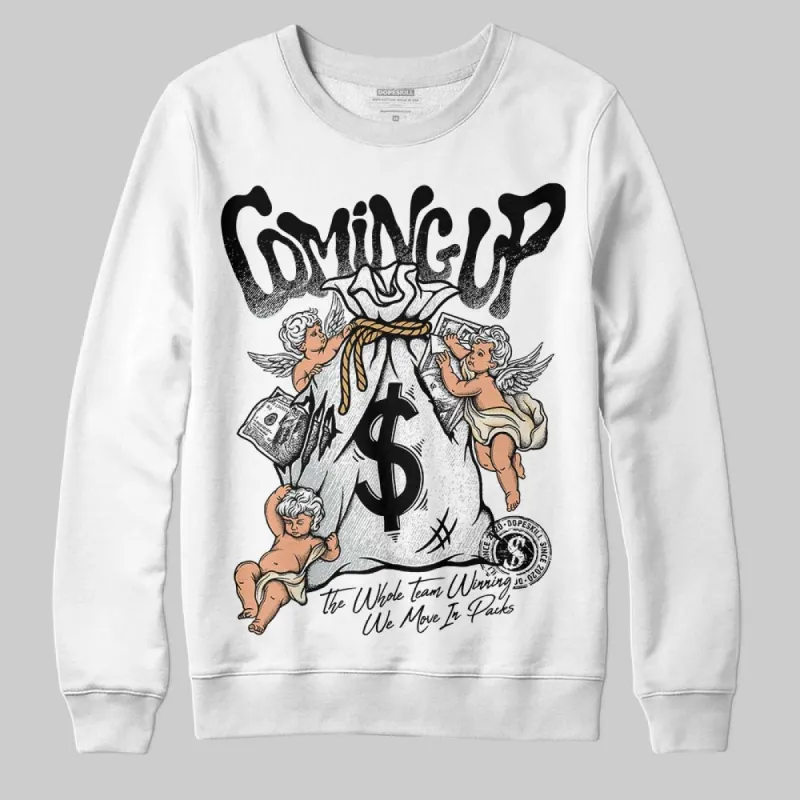 Reverse Metallic 5s DopeSkill Sweatshirt Money Bag Coming Up Graphic sold by DopeSkill