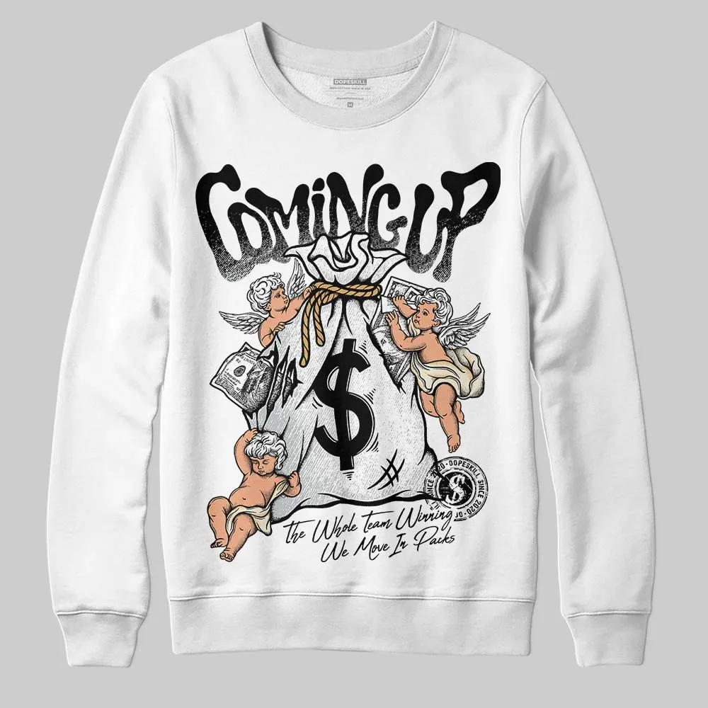 Reverse Metallic 5s DopeSkill Sweatshirt Money Bag Coming Up Graphic sold by DopeSkill