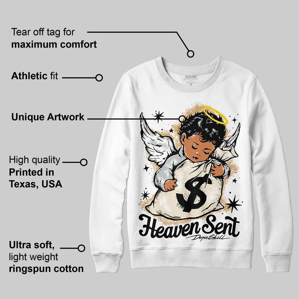 Reverse Metallic 5s DopeSkill Sweatshirt Heaven Sent Graphic sold by DopeSkill product image thumbnail 3