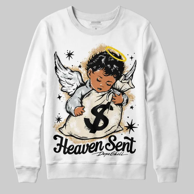Reverse Metallic 5s DopeSkill Sweatshirt Heaven Sent Graphic sold by DopeSkill