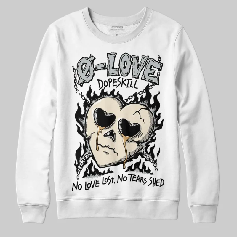 Reverse Metallic 5s DopeSkill Sweatshirt Crying Heart Graphic sold by DopeSkill