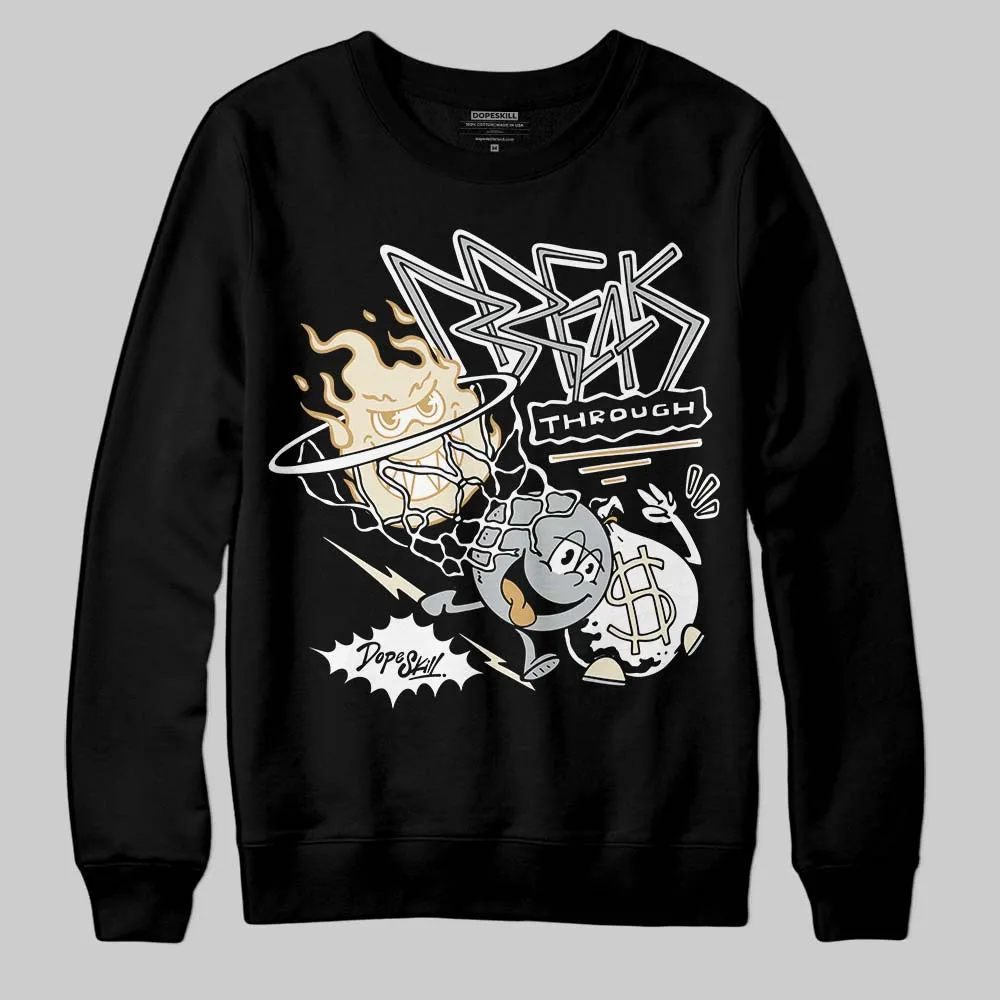 Reverse Metallic 5s DopeSkill Sweatshirt Break Through Graphic sold by DopeSkill product image thumbnail 2