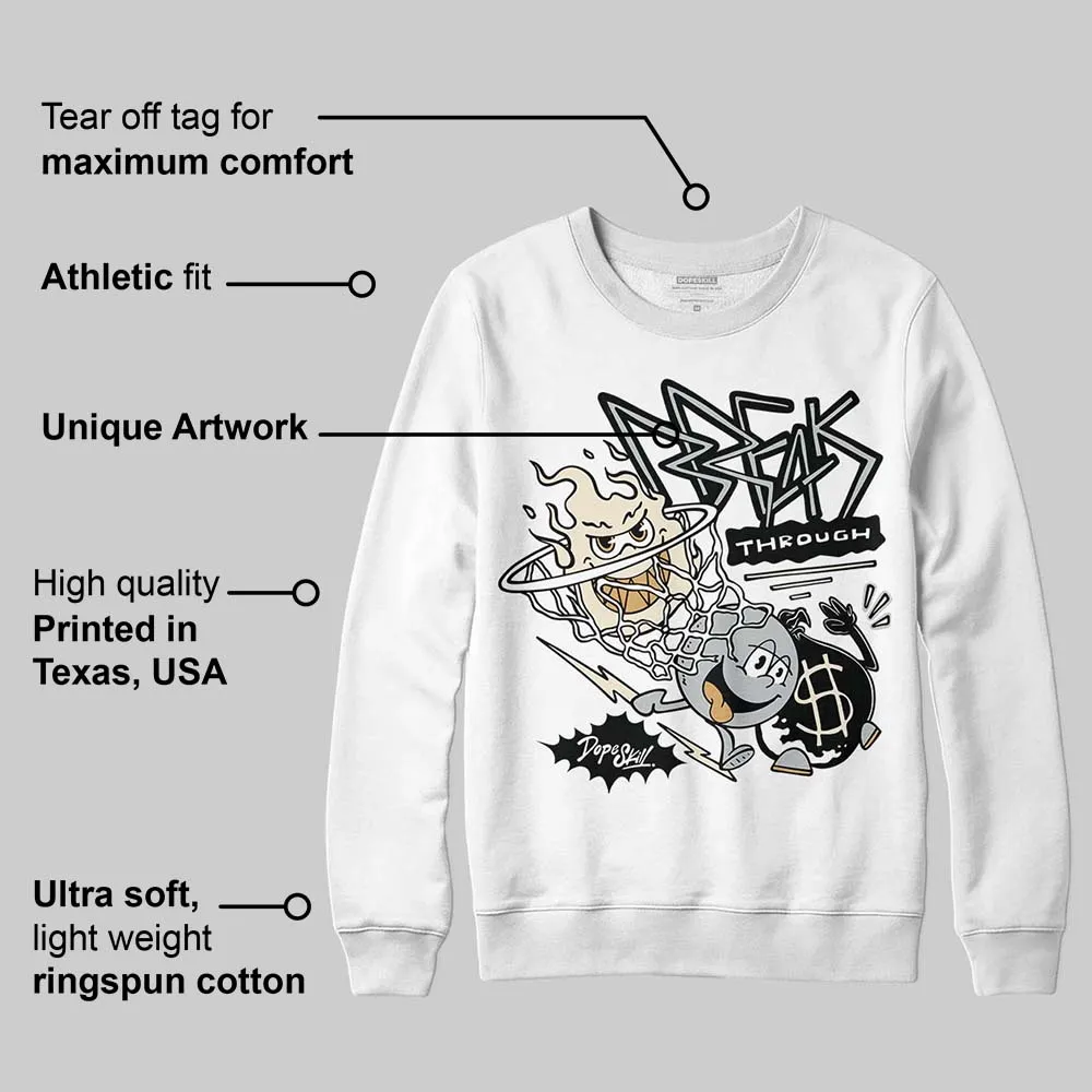 Reverse Metallic 5s DopeSkill Sweatshirt Break Through Graphic sold by DopeSkill product image thumbnail 3