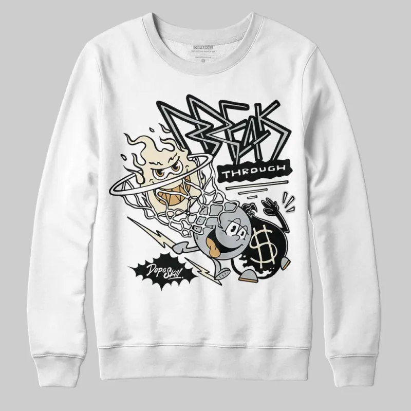 Reverse Metallic 5s DopeSkill Sweatshirt Break Through Graphic sold by DopeSkill