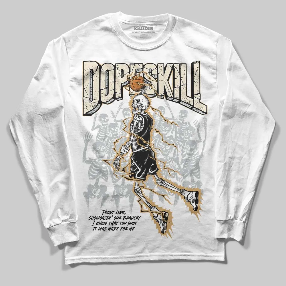 Reverse Metallic 5s DopeSkill Long Sleeve T-Shirt Thunder Dunk Graphic sold by DopeSkill