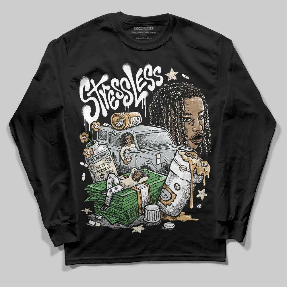 Reverse Metallic 5s DopeSkill Long Sleeve T-Shirt Stressless Graphic sold by DopeSkill product image thumbnail 2