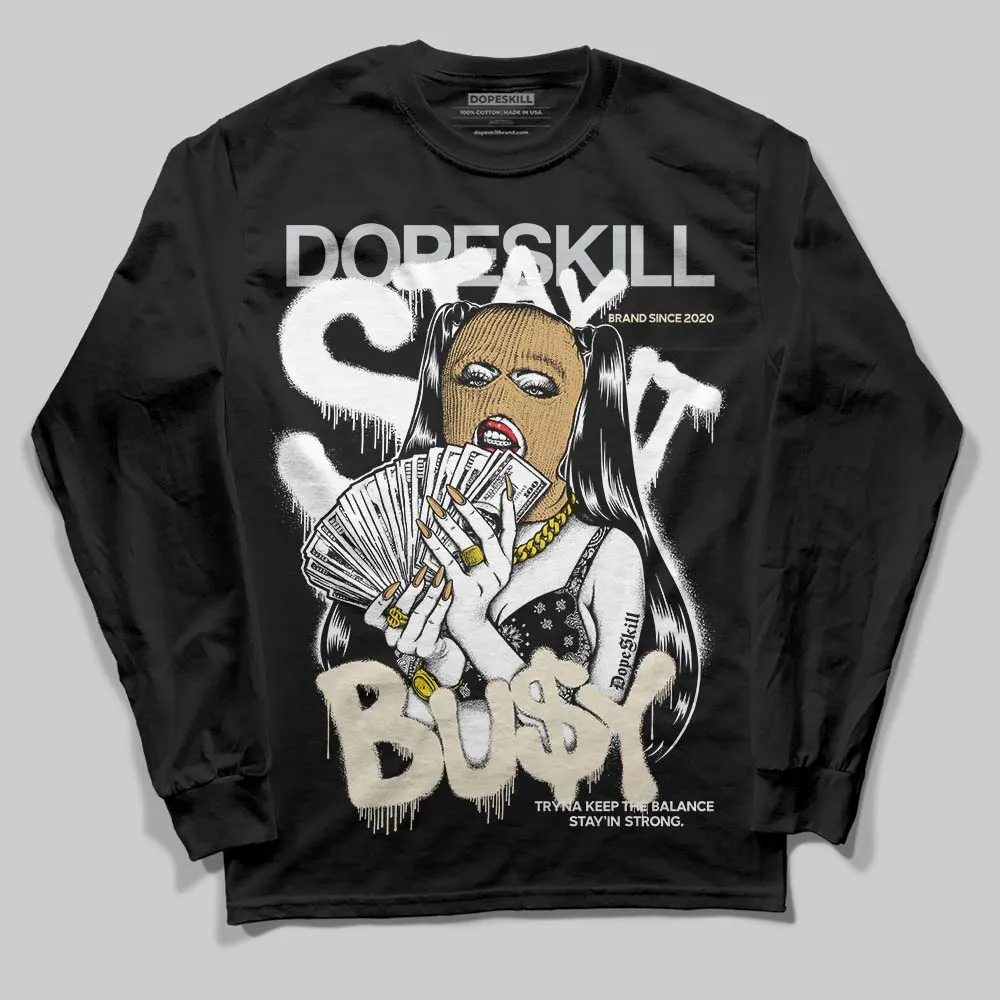 Reverse Metallic 5s DopeSkill Long Sleeve T-Shirt Stay It Busy Graphic sold by DopeSkill product image thumbnail 2